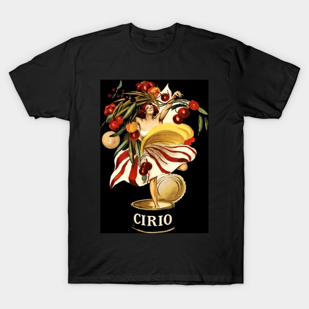 Leonetto Cappiello Canned Tomato Advertising Poster T-Shirt by PatricianneK